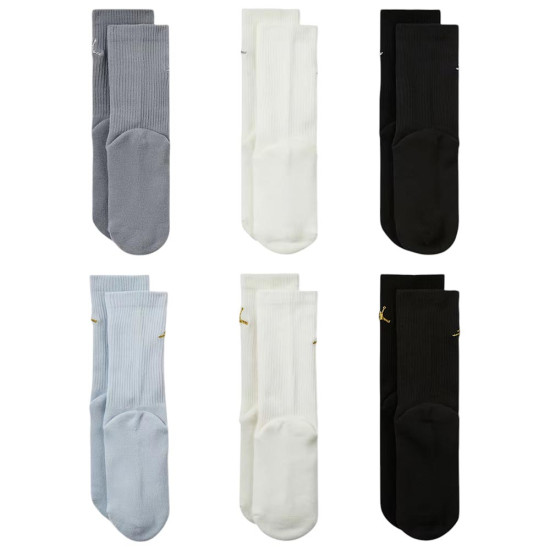 Jordan Παιδικές κάλτσες Everyday Essentials Crew Socks 6 pairs Jordan Παιδικές κάλτσες Everyday Essentials Crew Socks 6 pairs